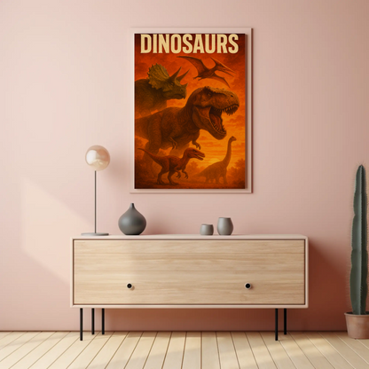 Dinosaurs Movie Poster 1 Vintage Poster