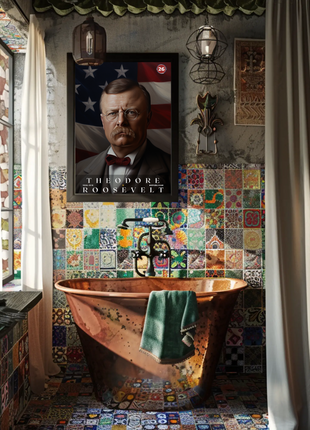 Theodore Roosevelt 26th President Of The United States Portrait