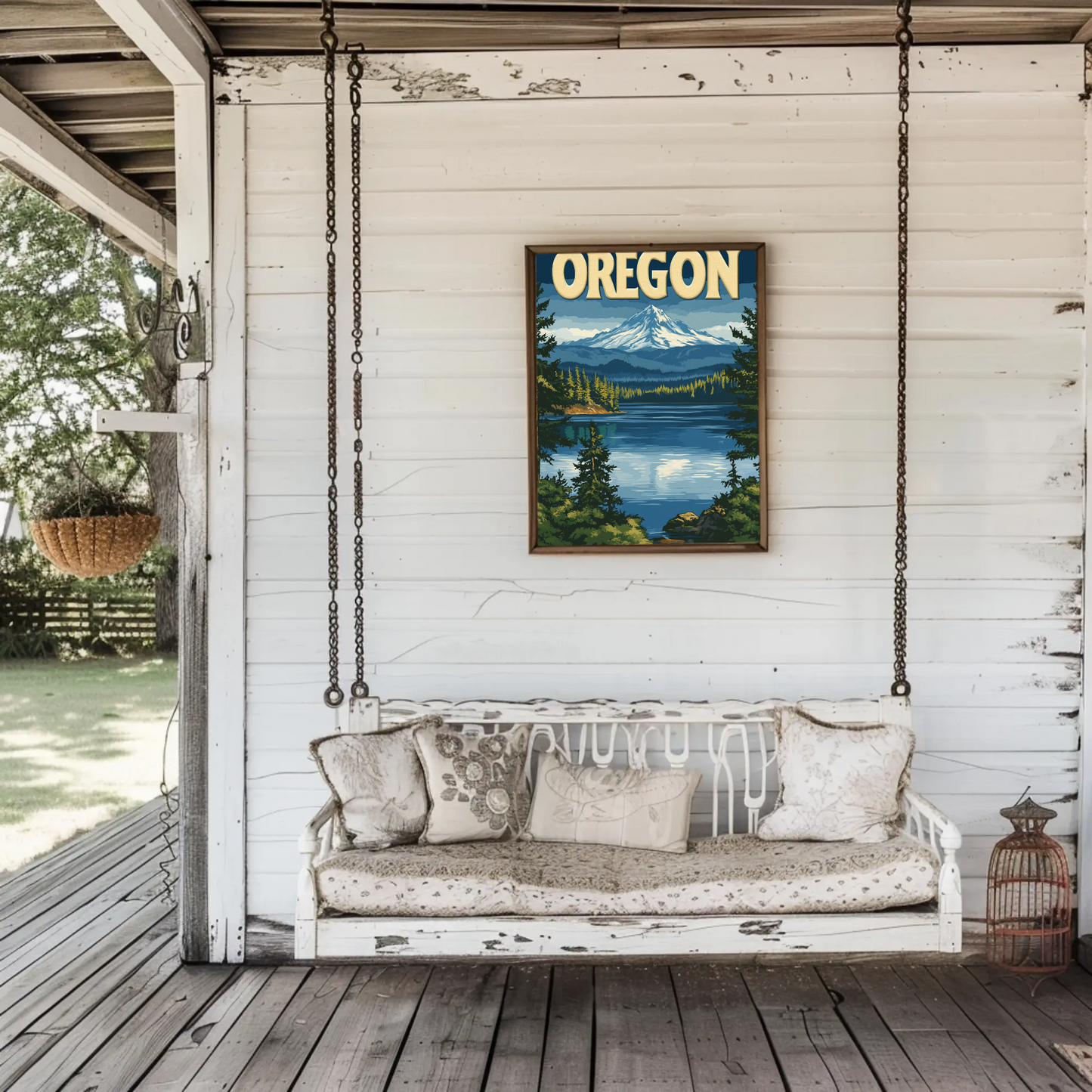 Oregon Vintage Poster