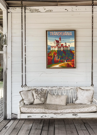Transylvania Vintage Poster