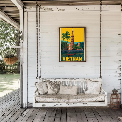 Vietnam Vintage Poster