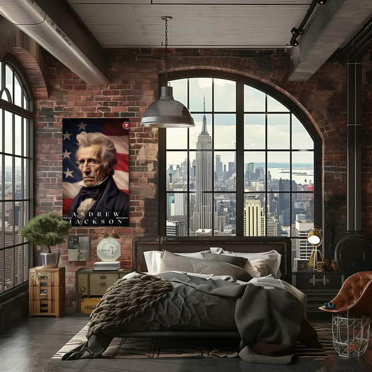 Andrew  Jackson 7th President Of The United States Portrait