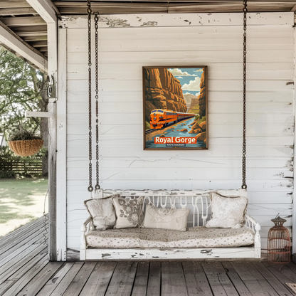 Royal Gorge Vintage Poster