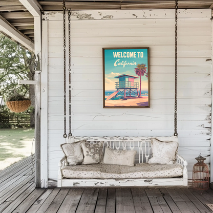 Welcome to California Poster