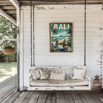 Bali Vintage Poster