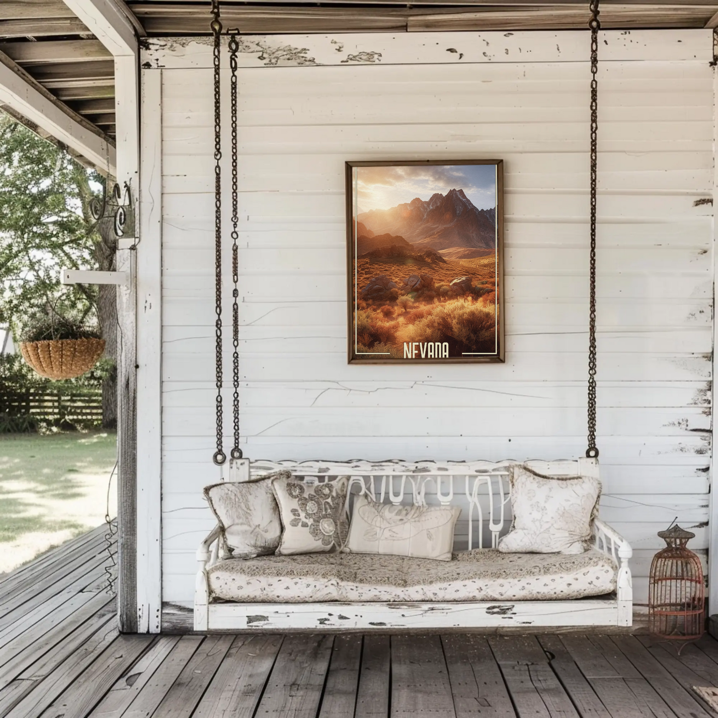 Nevada Vintage Poster