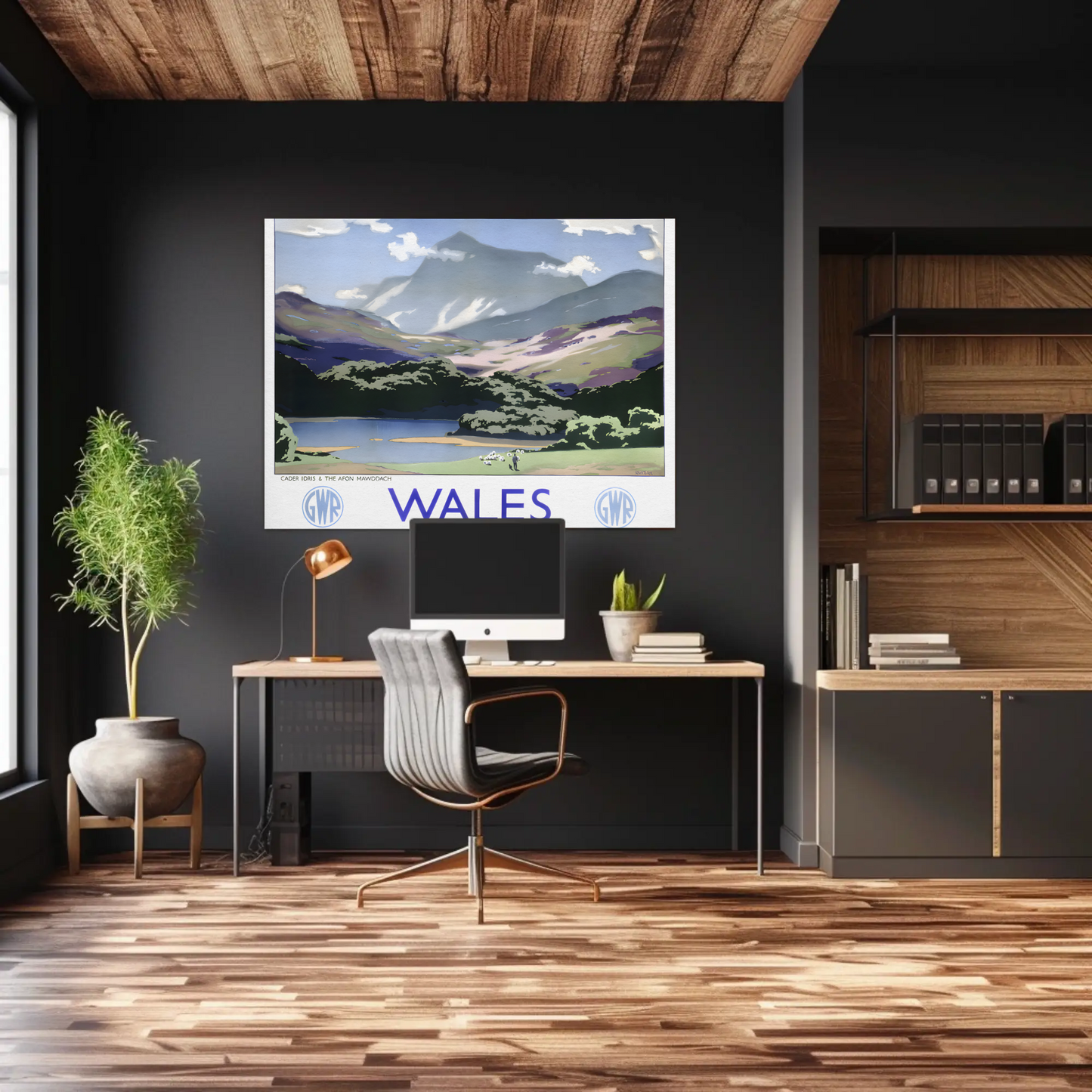 Wales Scenic Railway Poster
