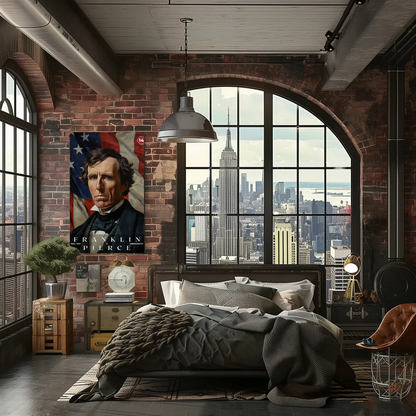 Franklin Pierce 14th President Of The United States Portrait