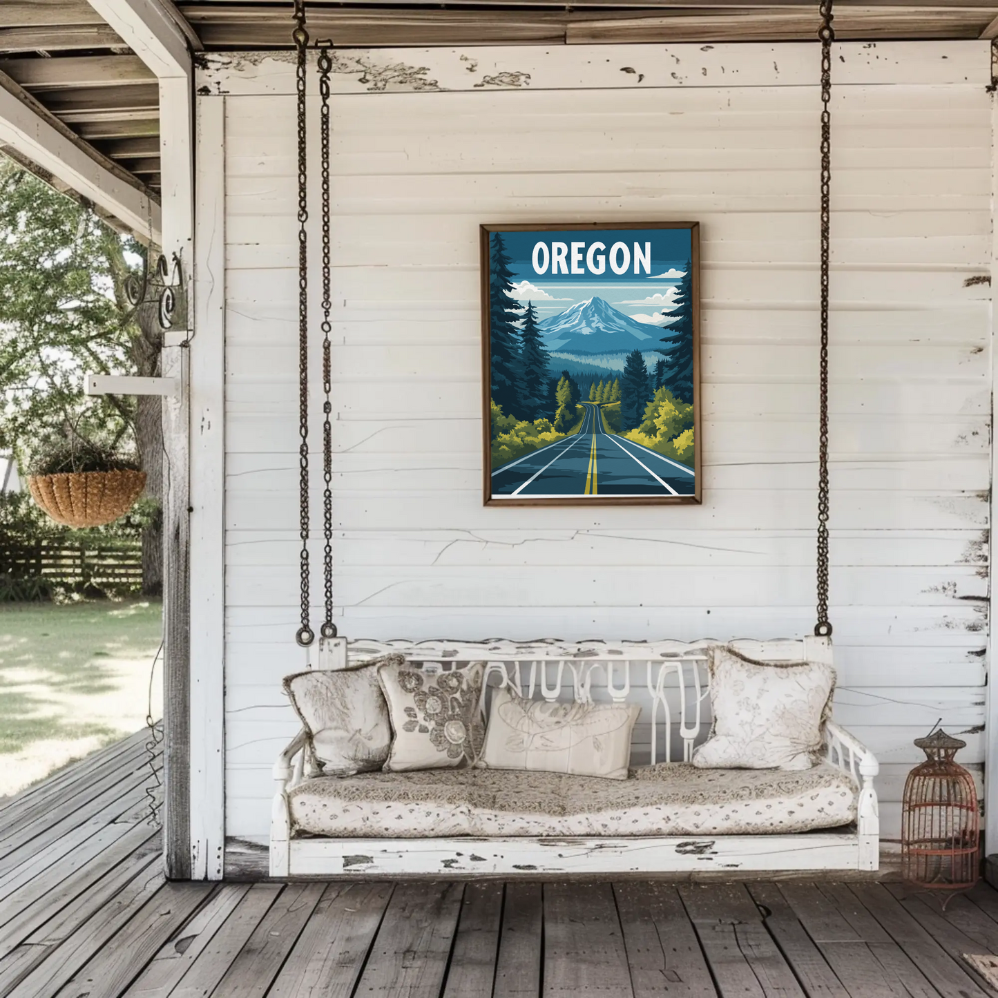 Oregon Vintage Poster