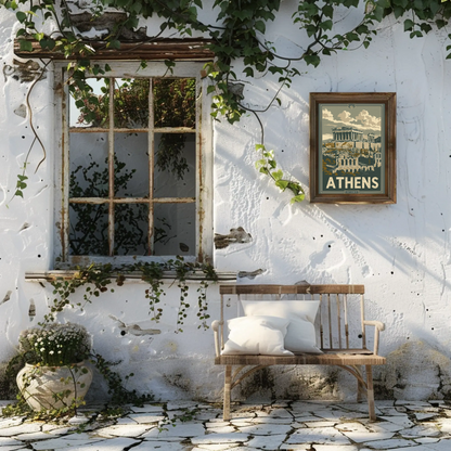 Athens Acropolis Poster