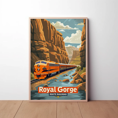 Royal Gorge Vintage Poster