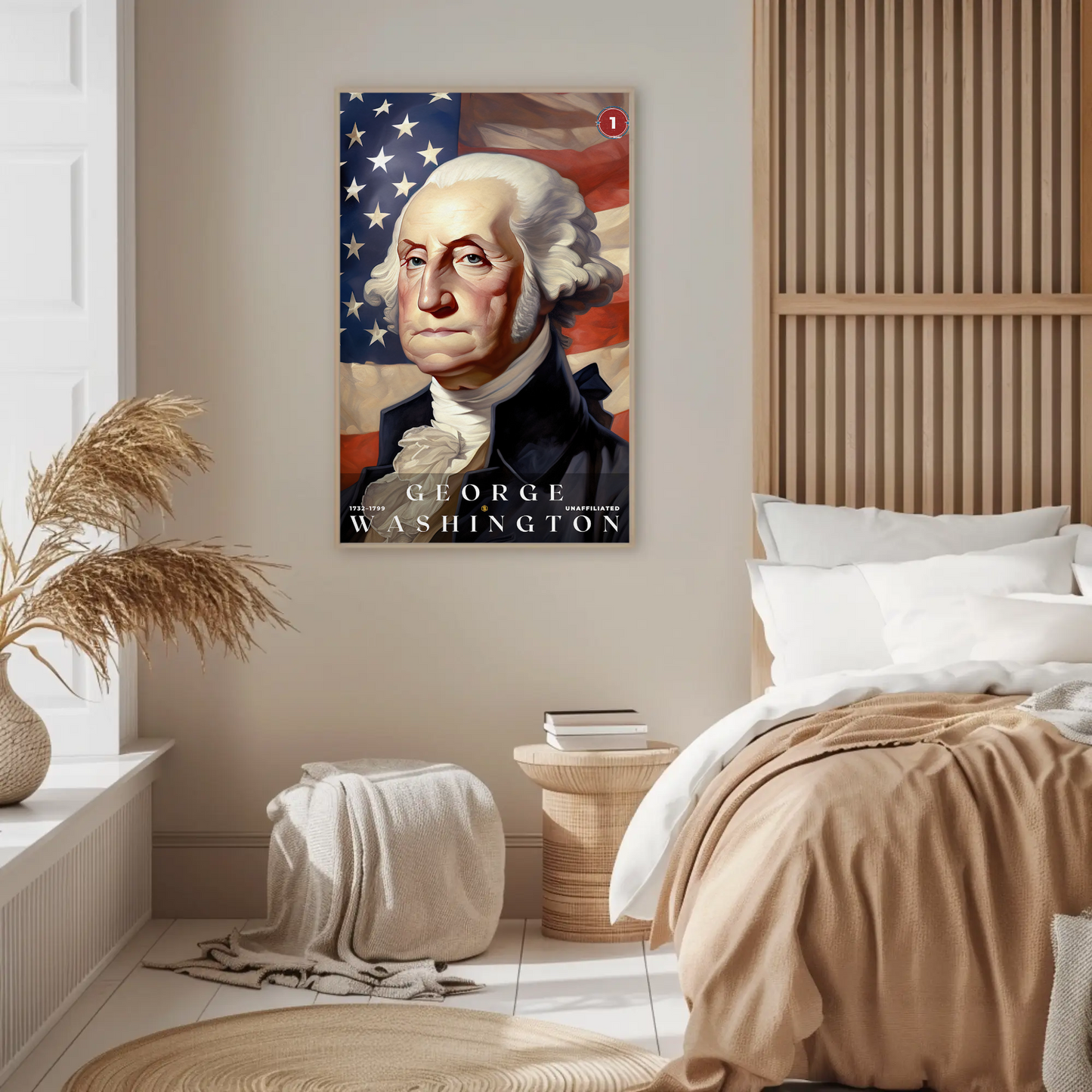George Washington 1st President Of The United States Portrait