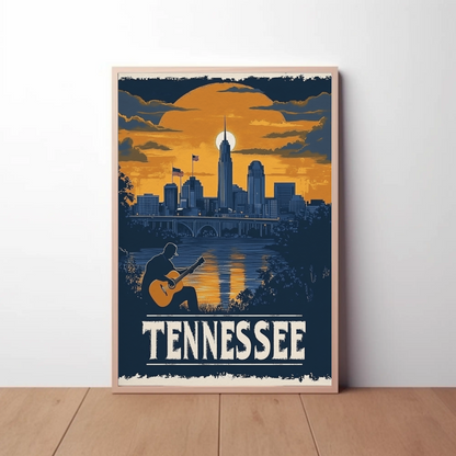 Tennessee Vintage Poster