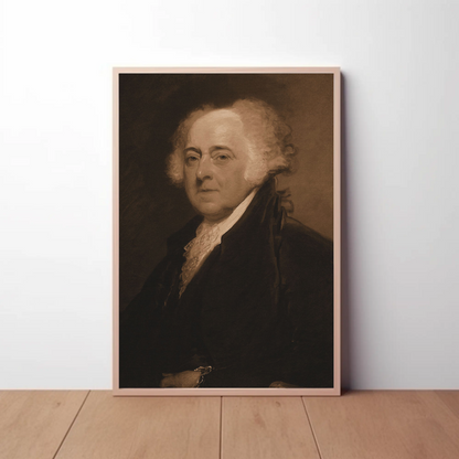 John Adams 2nd President Of The United States Sepia Photo