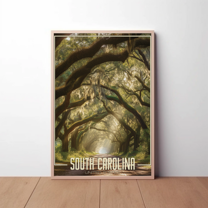 Vintage Poster - South Carolina United States