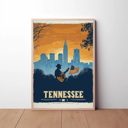 Tennessee Vintage Poster