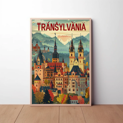 Transylvania Vintage Poster