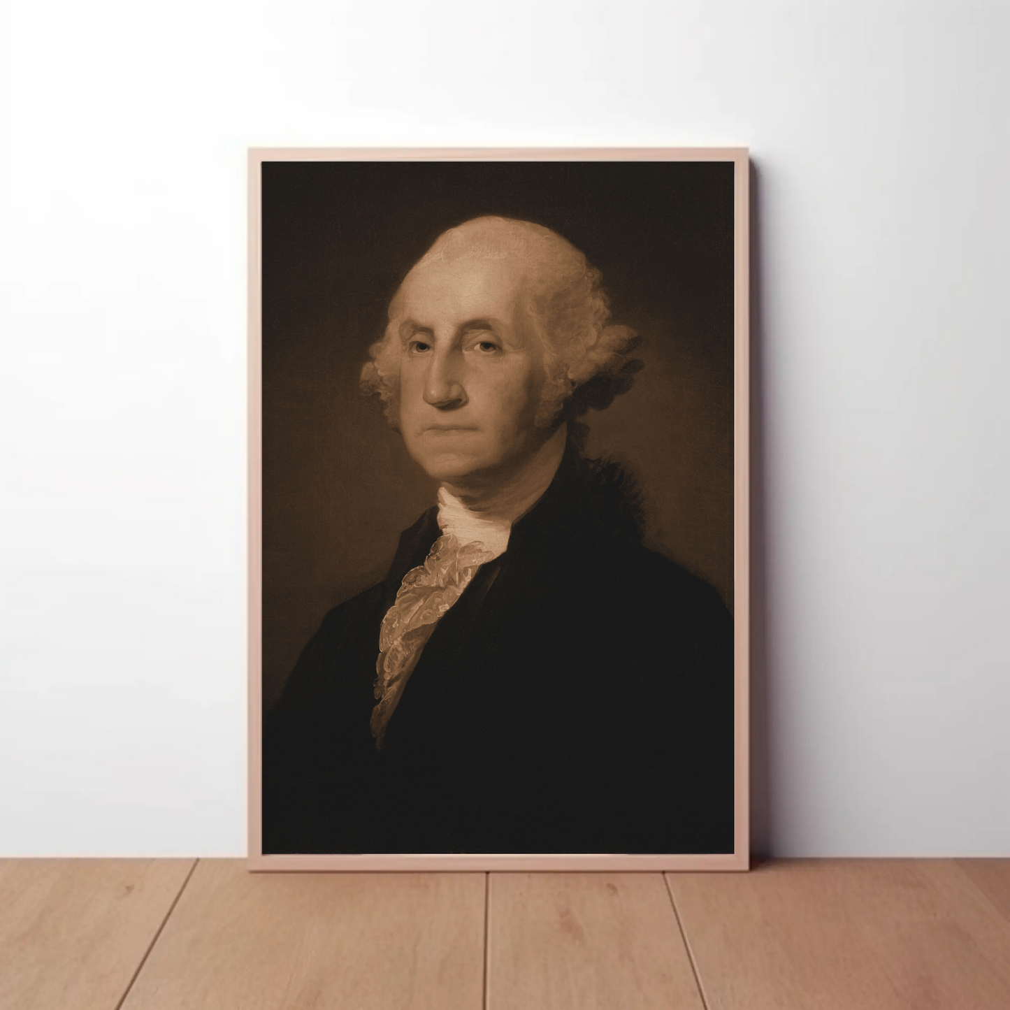 George Washington 1st President Of The United States Sepia Photo