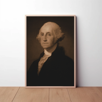 George Washington 1st President Of The United States Sepia Photo