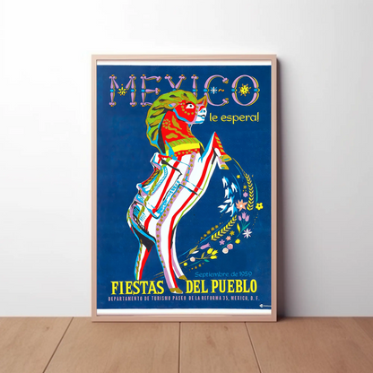 Mexico Fiesta Poster