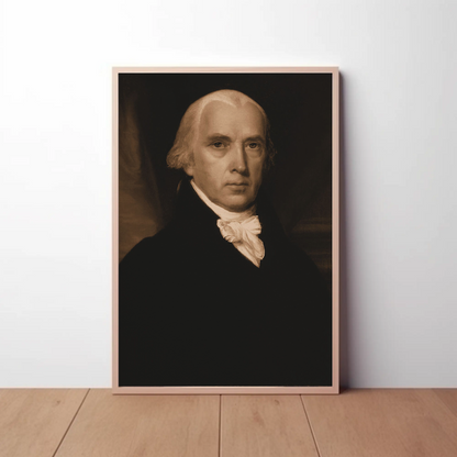 James Madison 4th President Sepia Photo