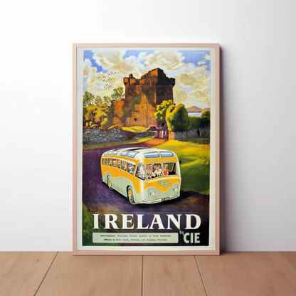 Ireland by CIE Vintage Poster