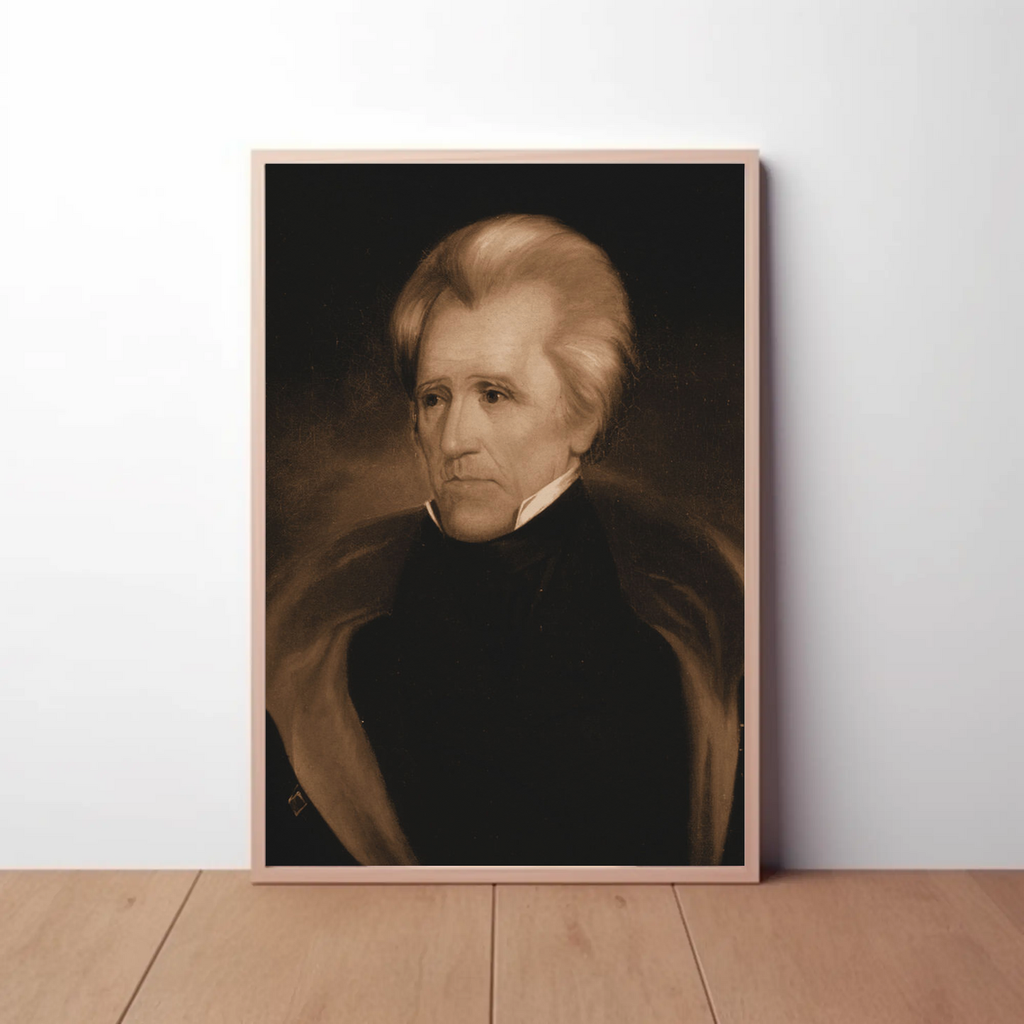 Andrew Jackson 7th President Sepia Photo