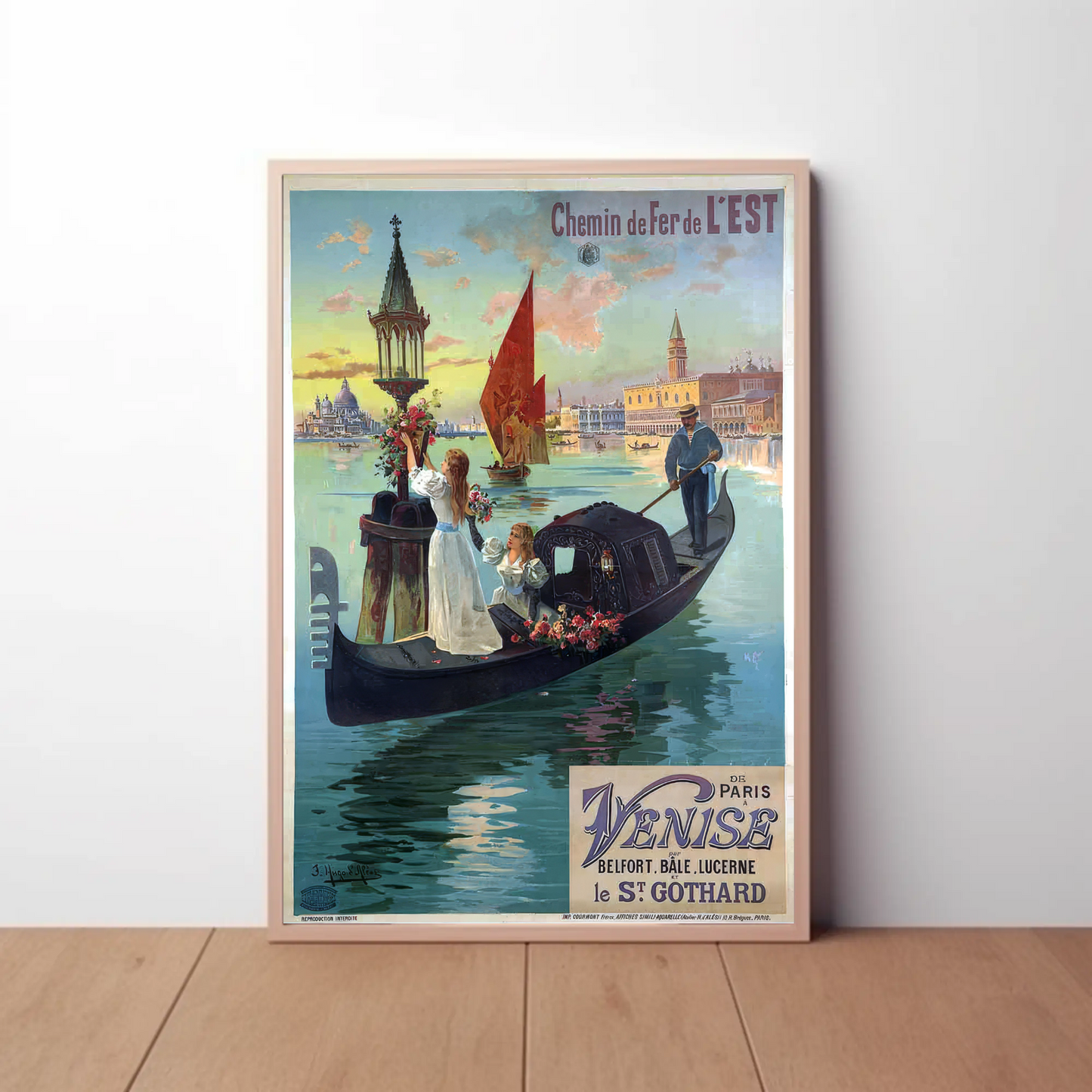 From Paris to Venice Poster