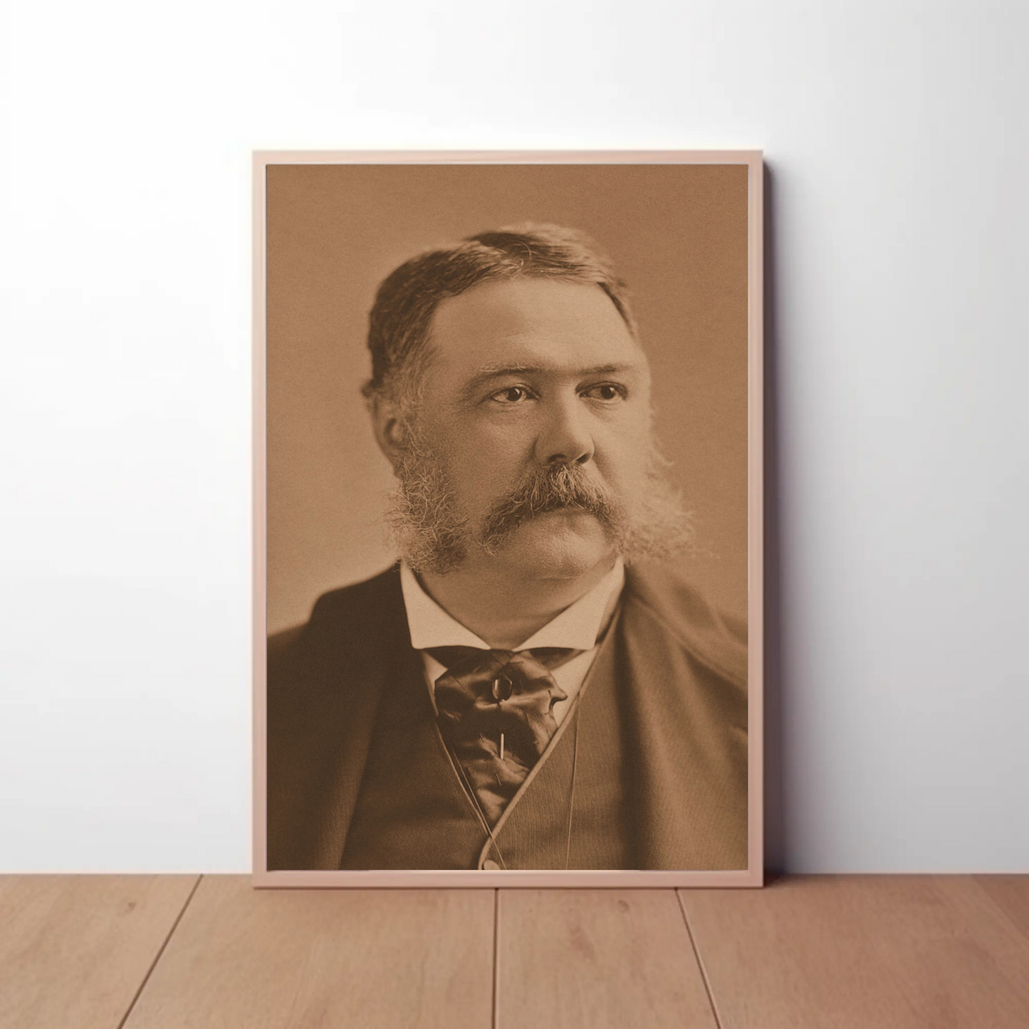 Chester A. Arthur 21st President Sepia Photo