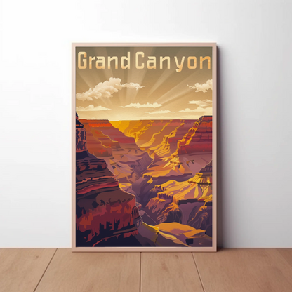 Grand Canyon Glowing Landscape