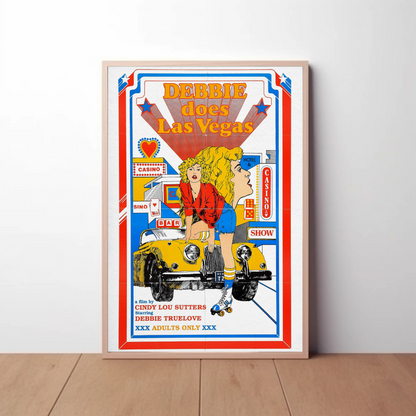 Vintage Poster Debbie Does Las Vegas