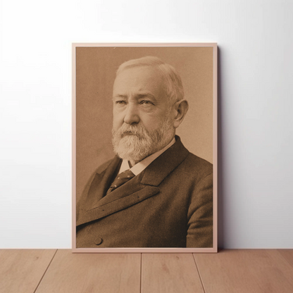 Benjamin Harrison 23rd President Sepia Photo