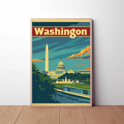 Washington Capitol and Monument