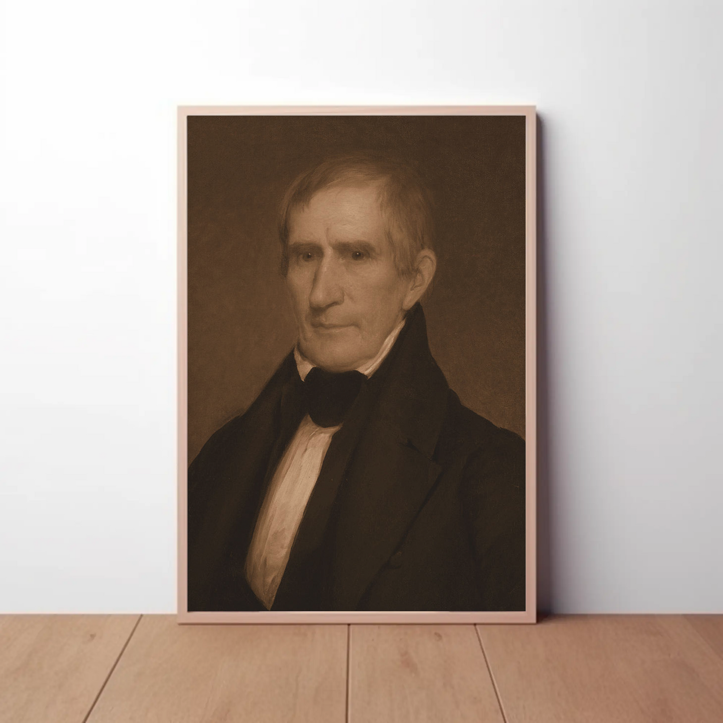 William Harrison 9th President Sepia Photo