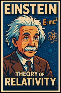 Einstein Theory Of Relativity Poster