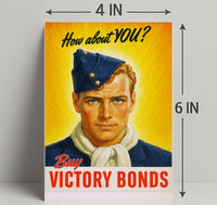 Buy Victory Bonds Poster PosterGoat
