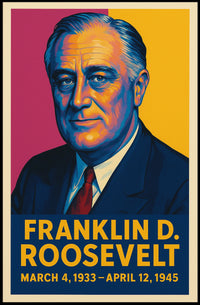 Franklin D. Roosevelt Poster