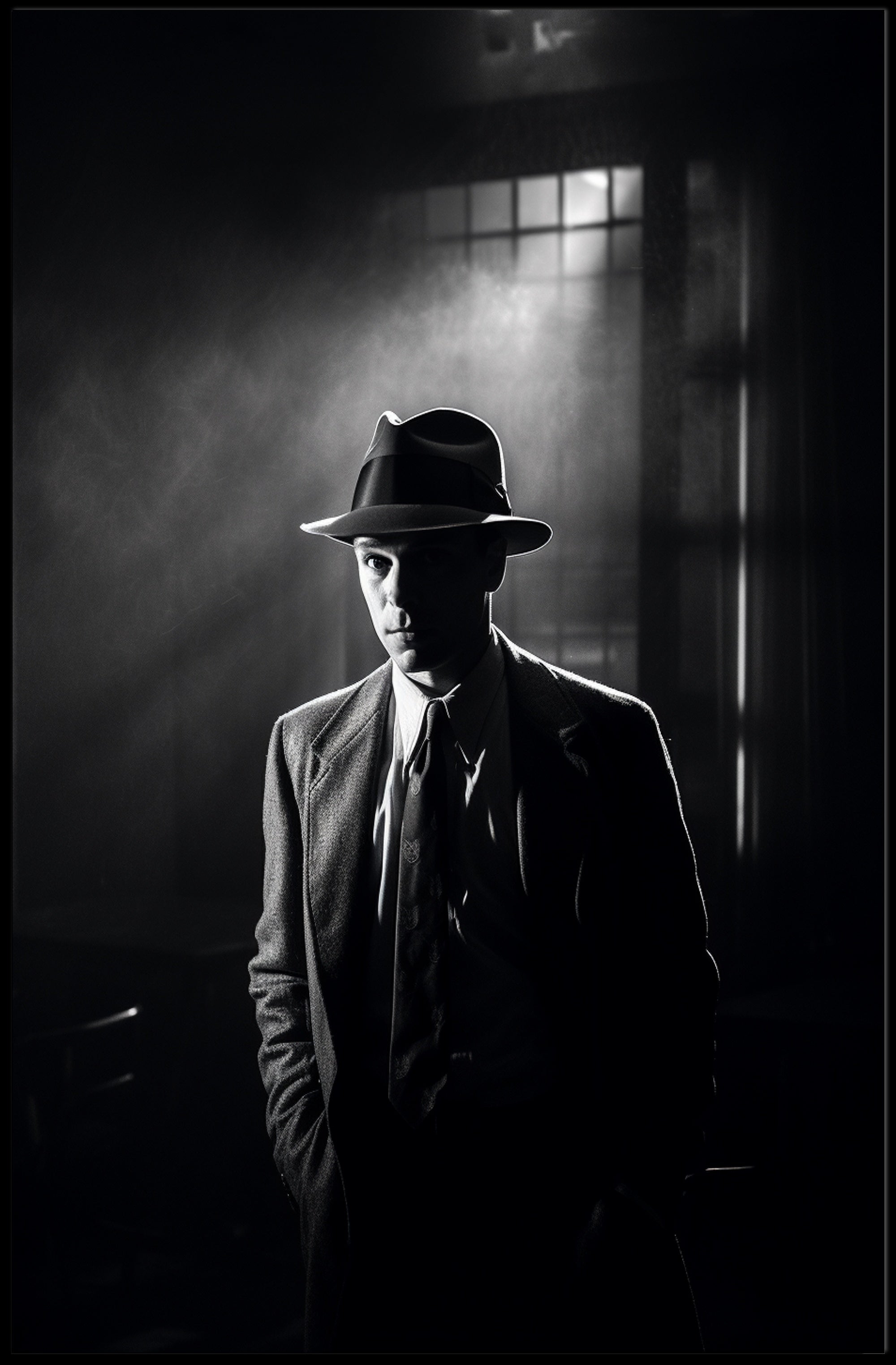 Noir Mystery Poster