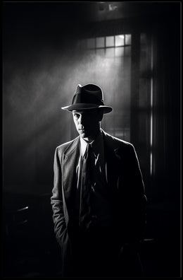 Noir Mystery Poster