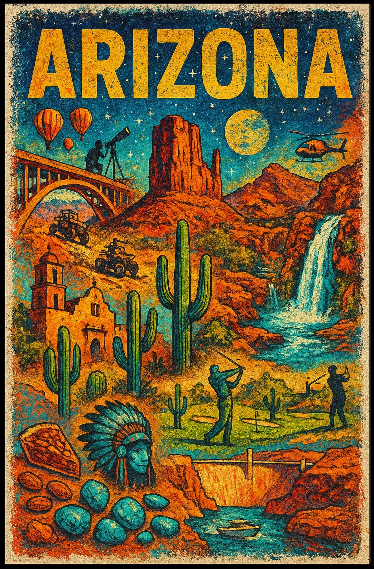 Arizona Adventure Poster