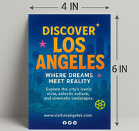 Discover Los Angeles Wall Art Print PosterGoat
