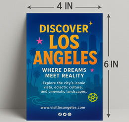 Discover Los Angeles Wall Art Print PosterGoat