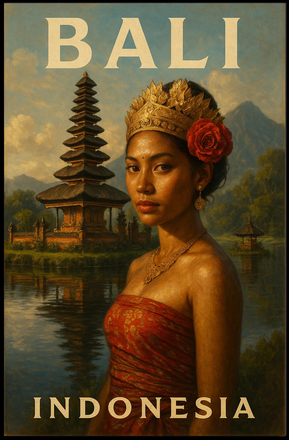 Bali Indonesia Poster