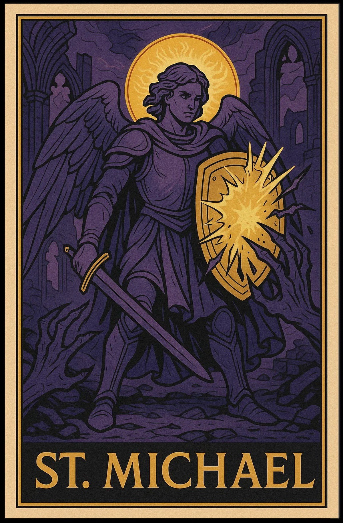 St. Michael The Archangel Poster