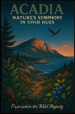 Experience the Wild with Acadia National Park Poster