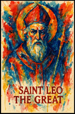 Saint Leo Great Sacred Heritage Poster