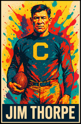 Jim Thorpe Athletic Legend Poster