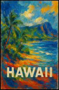 Hawaii Tropical Paradise Poster