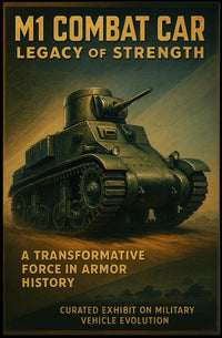 M1 Combat Car Legacy Of Strength Poster