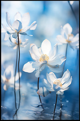 Serenity In Bloom Poster